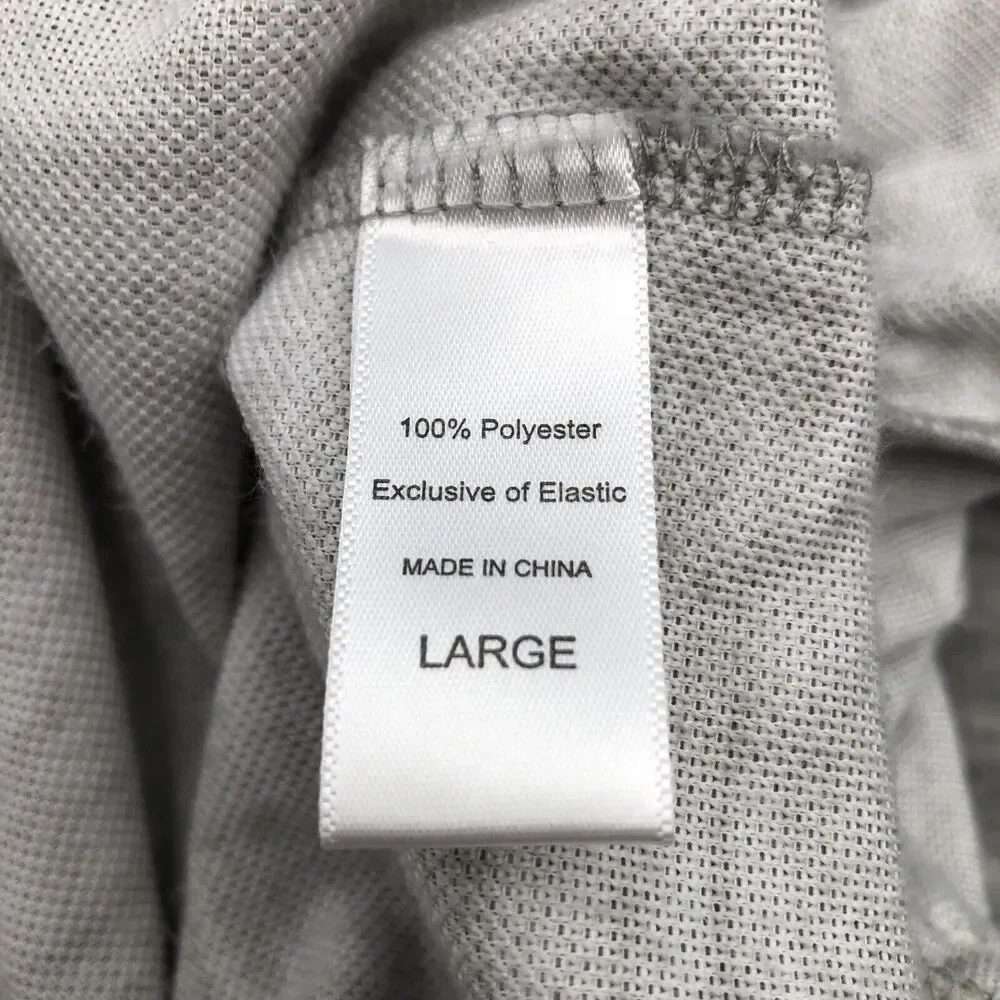 Muk Luks Pullover Nightgown Sleepshirt Marled Gray Size Large Ruffled Hem